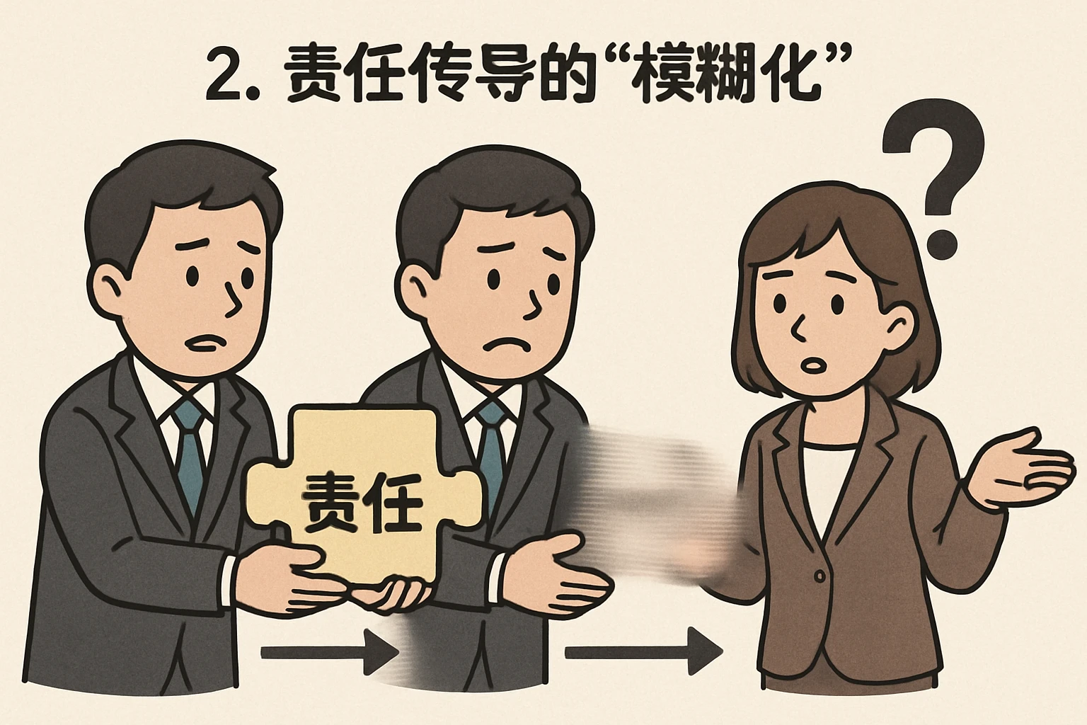 2. 责任传导的“模糊化”