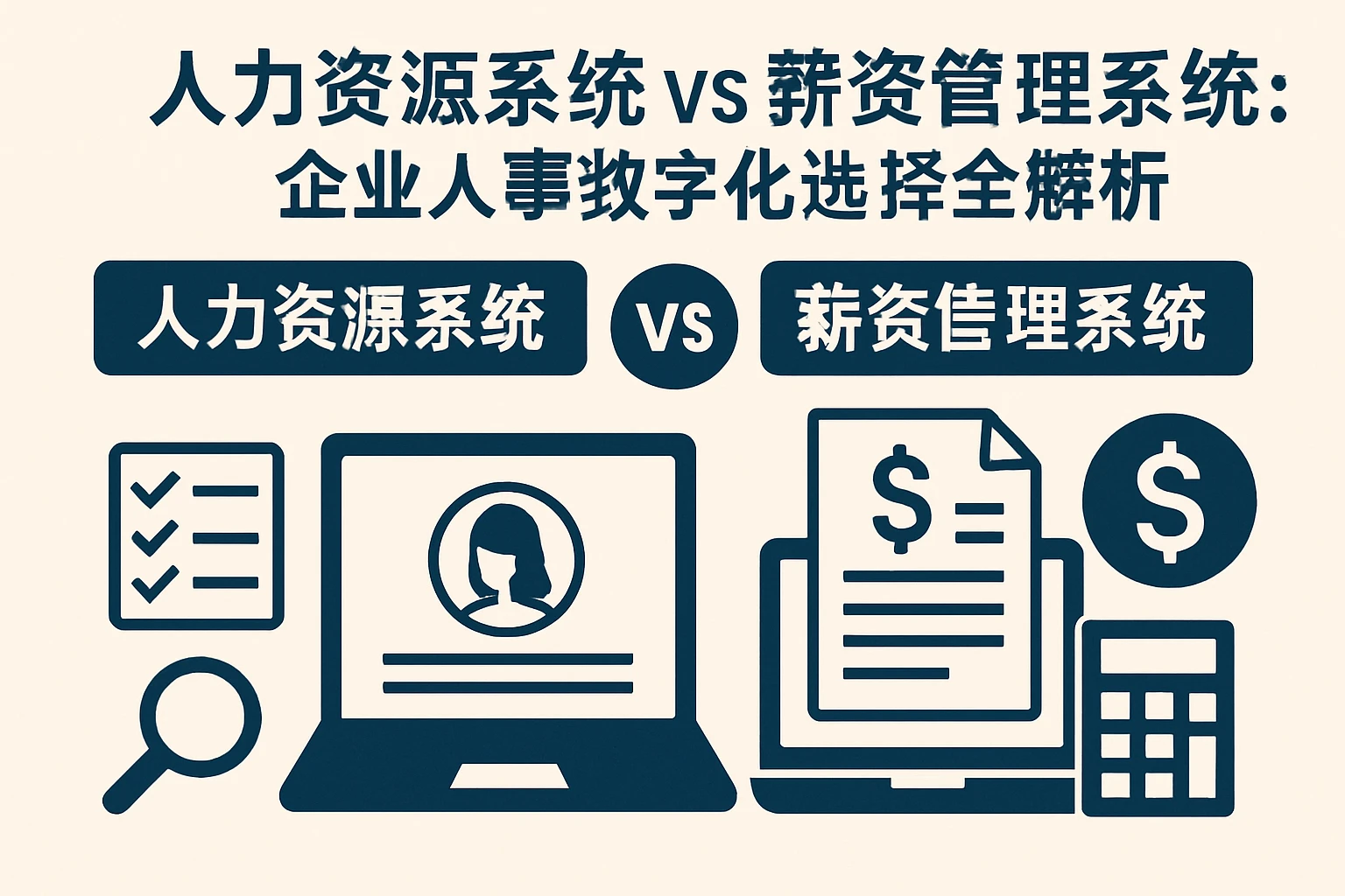人力资源系统vs薪资管理系统：企业人事数字化选择全解析