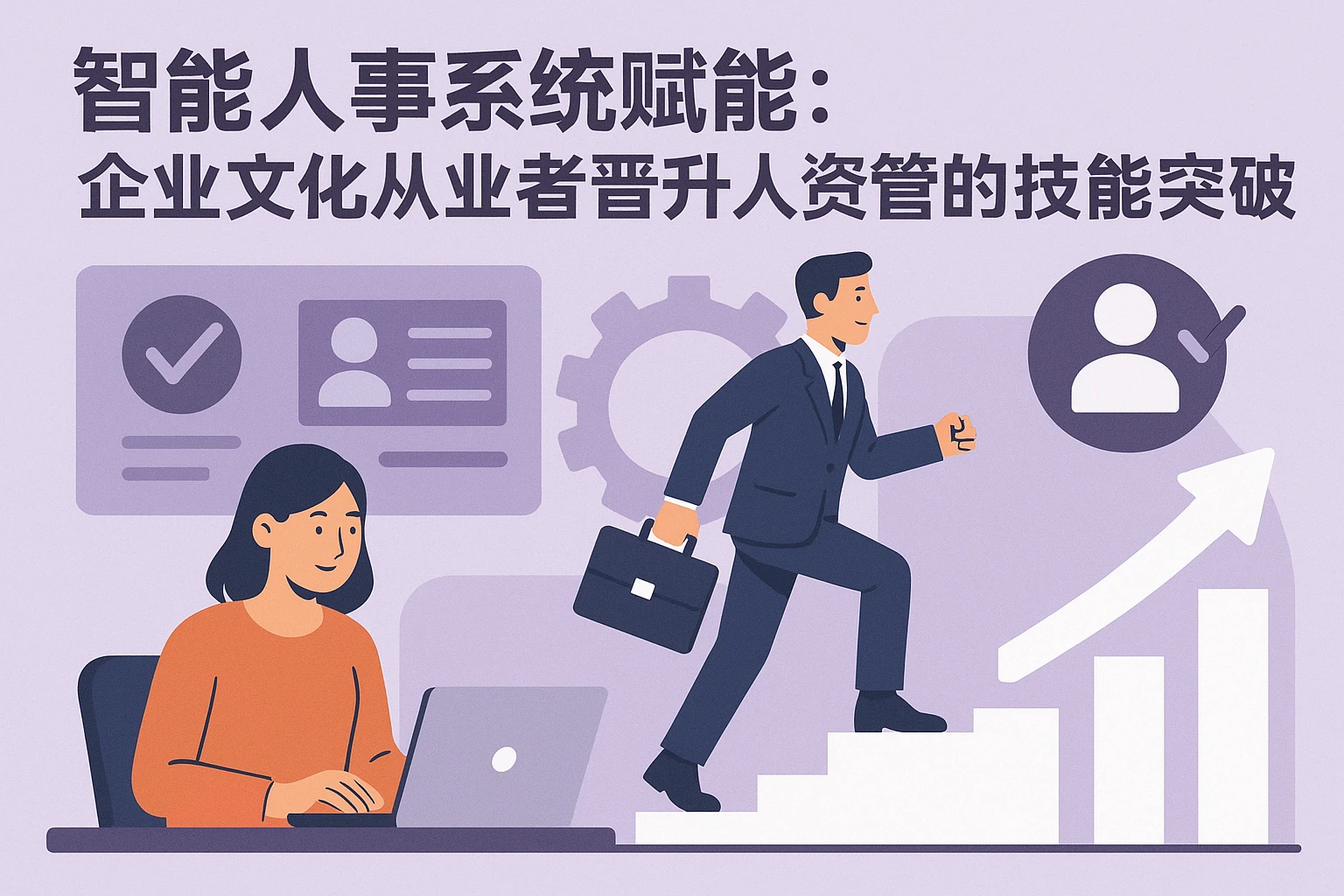 智能人事系统赋能：企业文化从业者晋升人资主管的技能突破路径