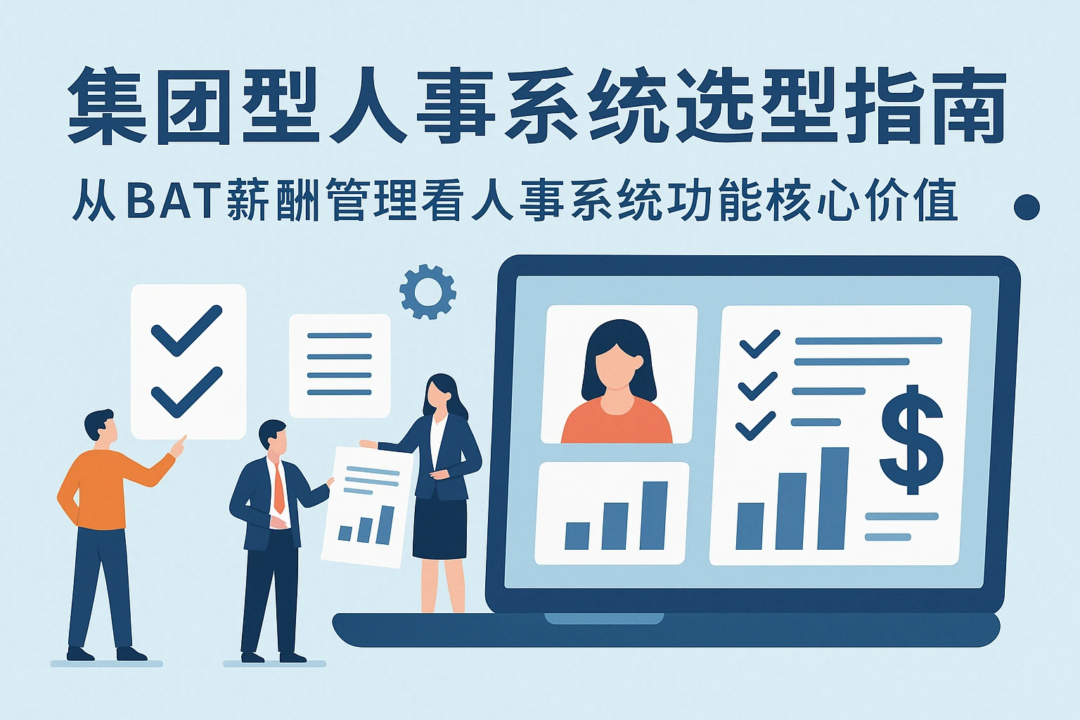 集团型人事系统选型指南：从BAT薪酬管理看人事系统功能核心价值