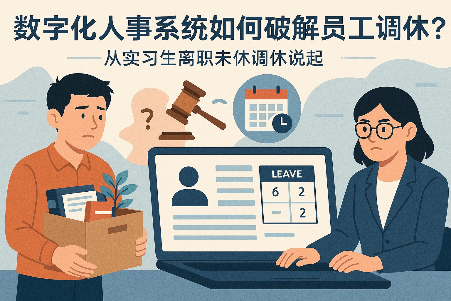 数字化人事系统如何破解员工调休纠纷？从实习生离职未休调休说起