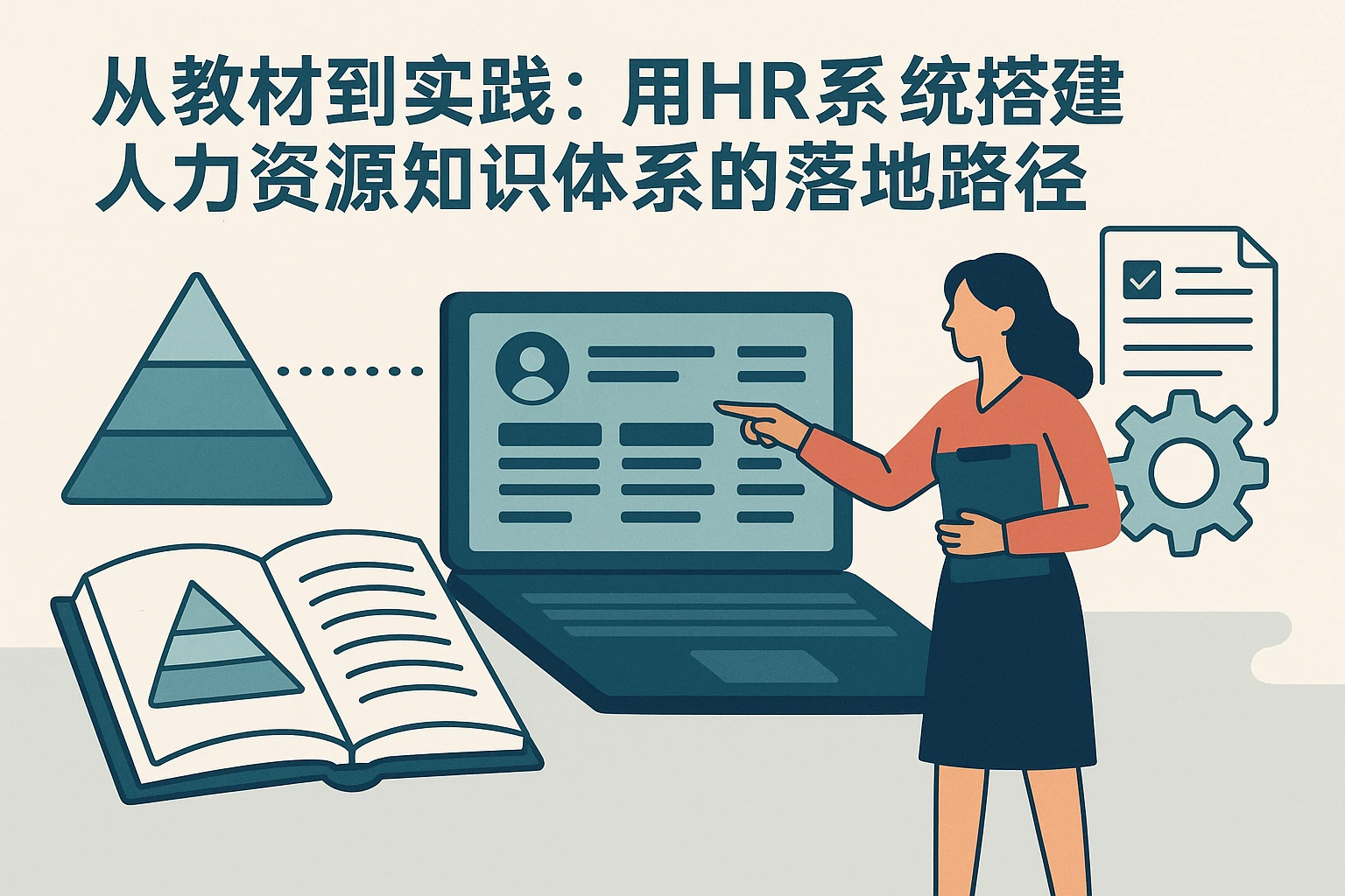从教材到实践：用HR系统搭建人力资源知识体系的落地路径