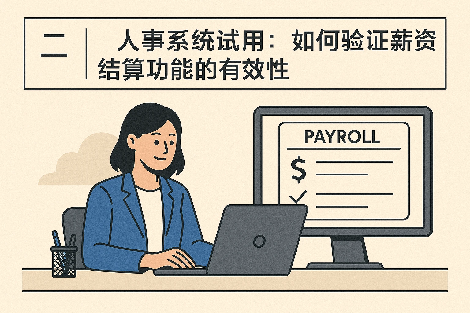 二、人事系统试用：如何验证薪资结算功能的有效性