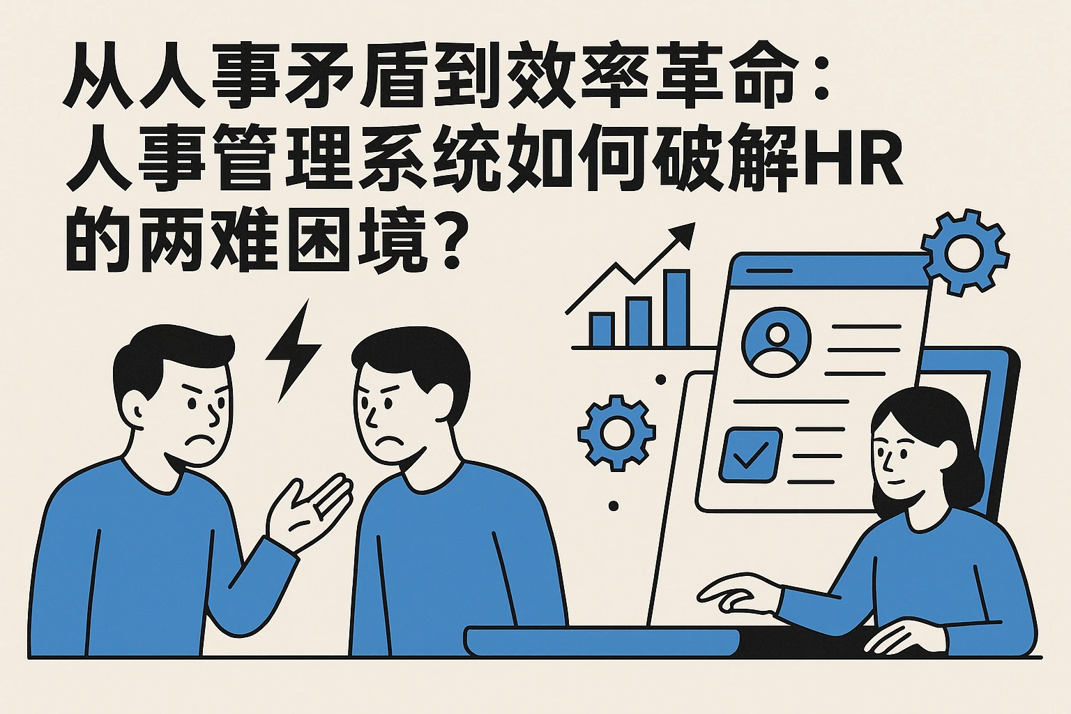 从人事矛盾到效率革命：人事管理系统如何破解HR的两难困境？