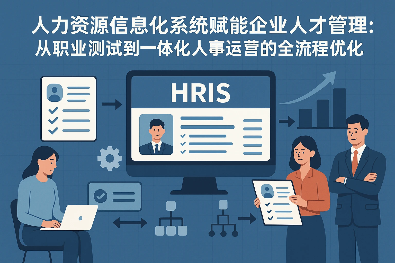 人力资源信息化系统赋能企业人才管理：从职业测试到一体化人事运营的全流程优化