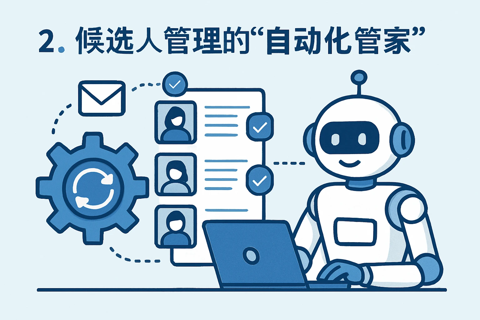 2. 候选人管理的“自动化管家”