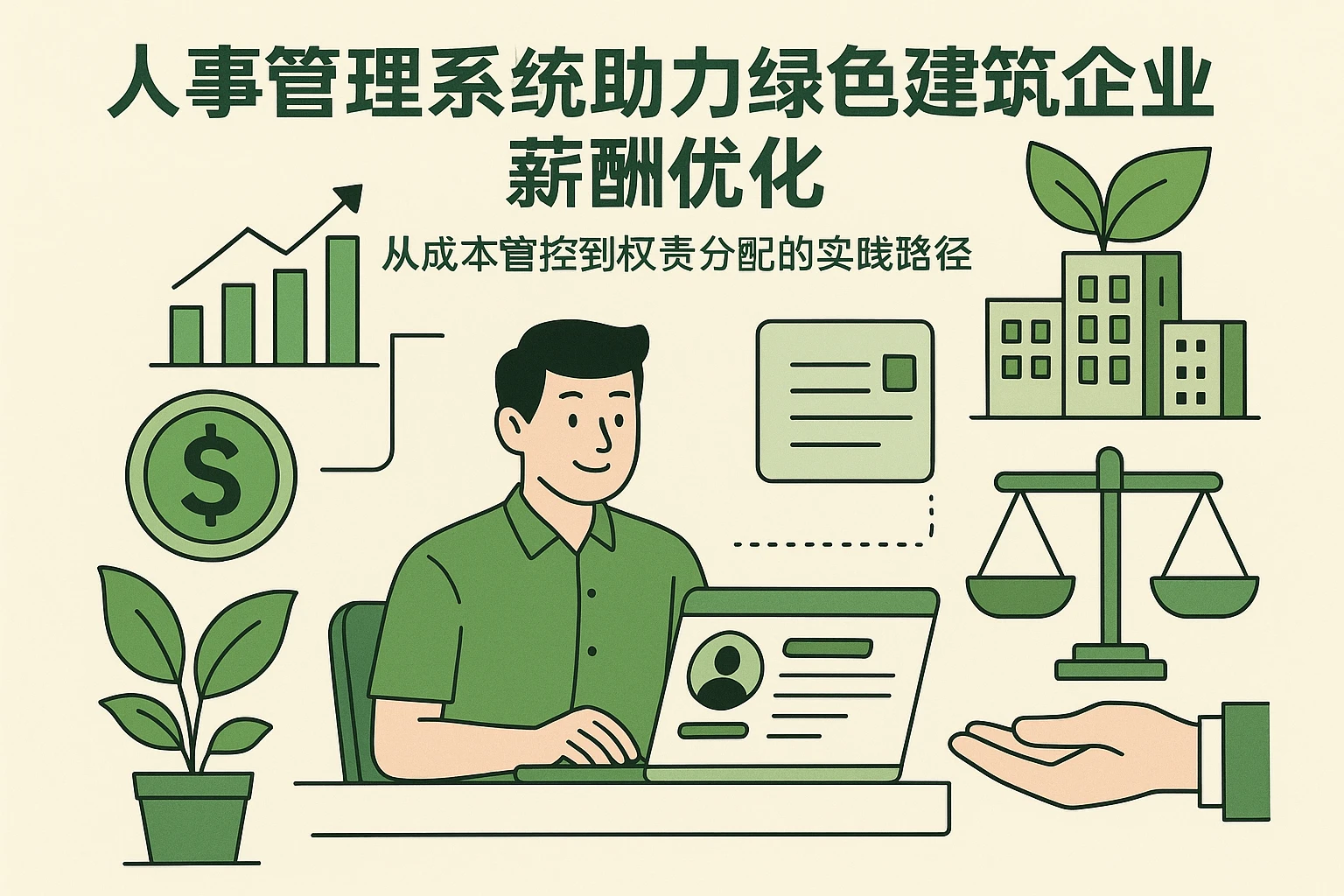 人事管理系统助力绿色建筑企业薪酬优化：从成本管控到权责分配的实践路径