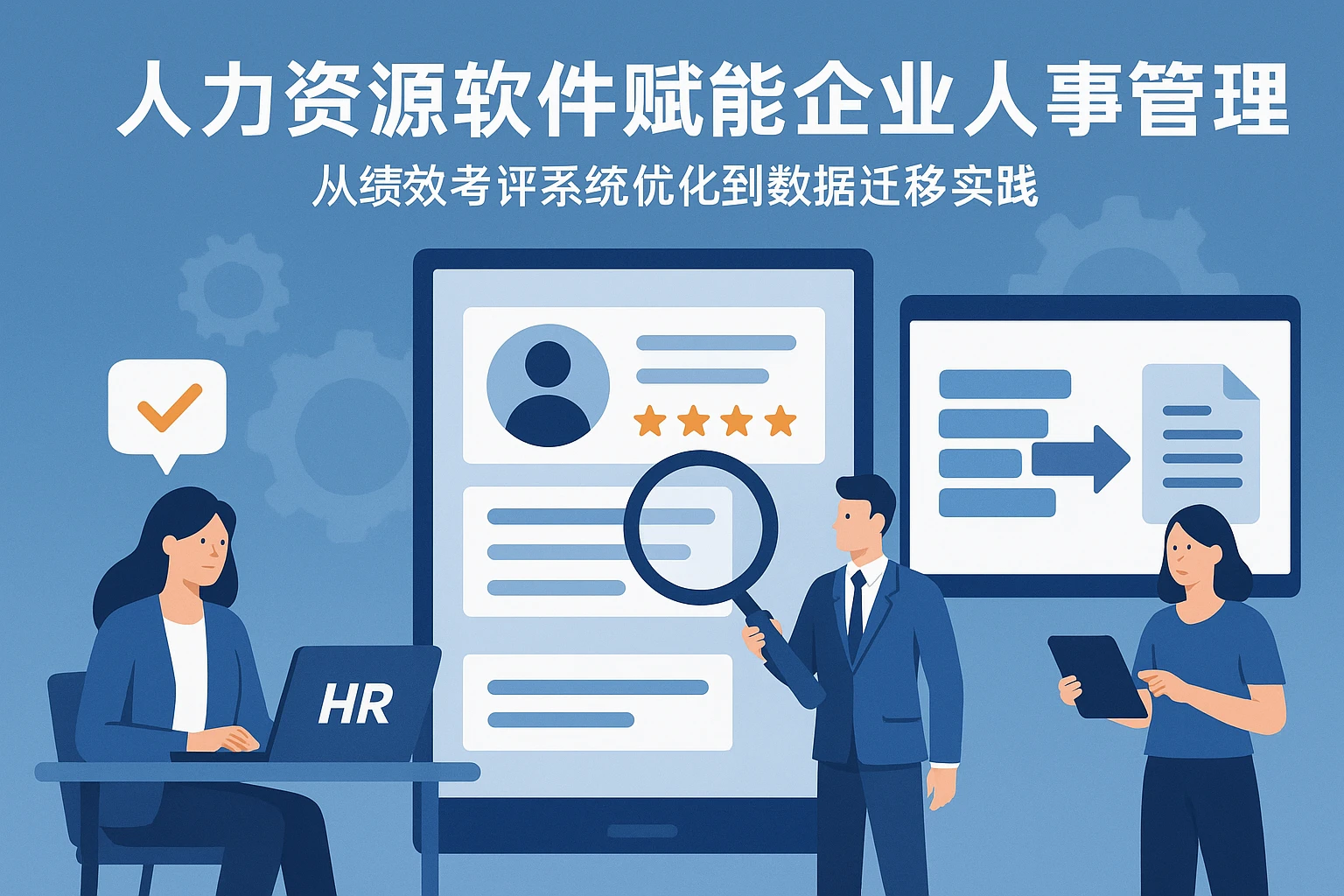 人力资源软件赋能企业人事管理：从绩效考评系统优化到数据迁移实践