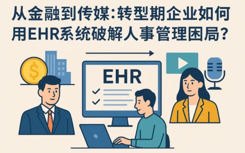 从金融到传媒：转型期企业如何用EHR系统破解人事管理困局？