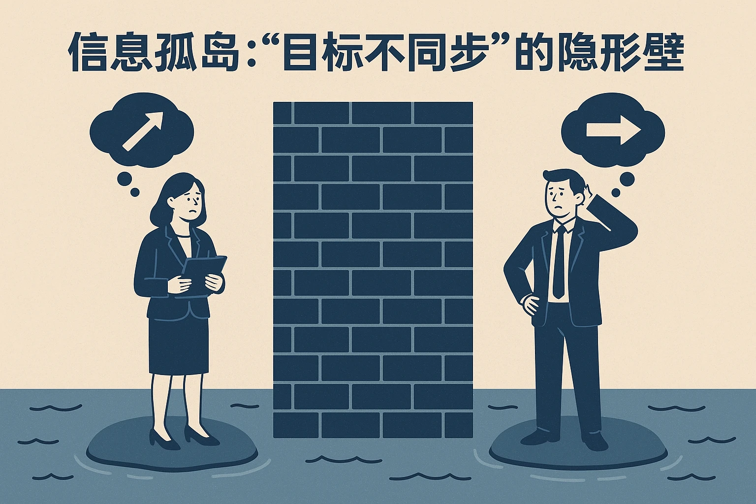 2. 信息孤岛：“目标不同步”的隐形壁垒