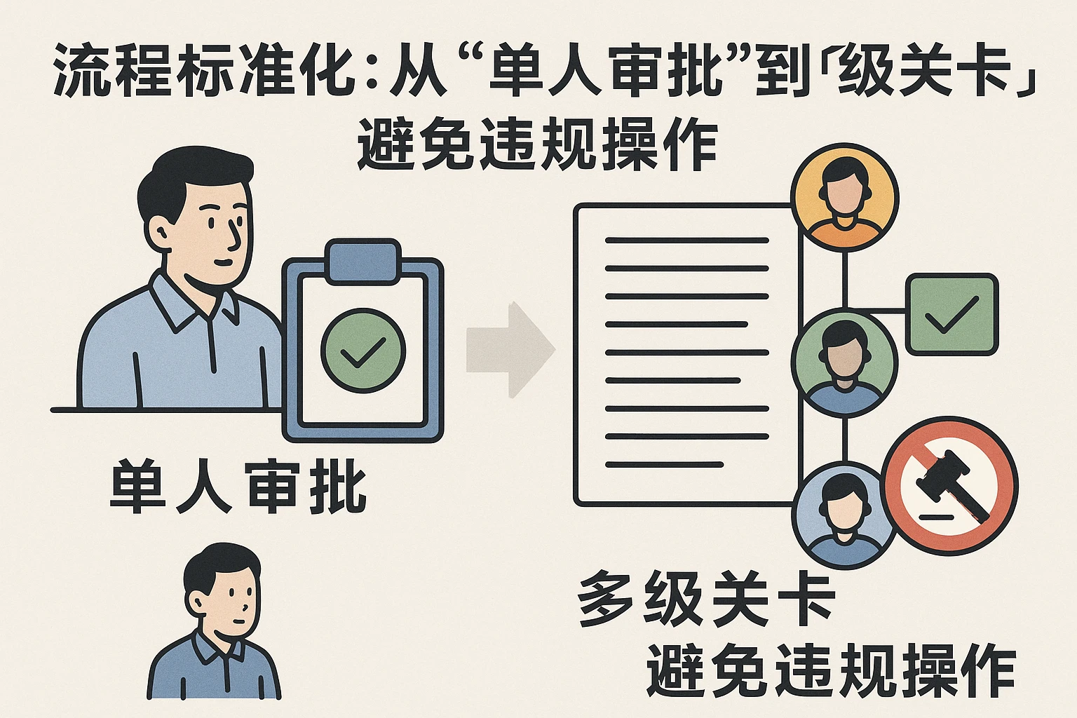 2. 流程标准化：从