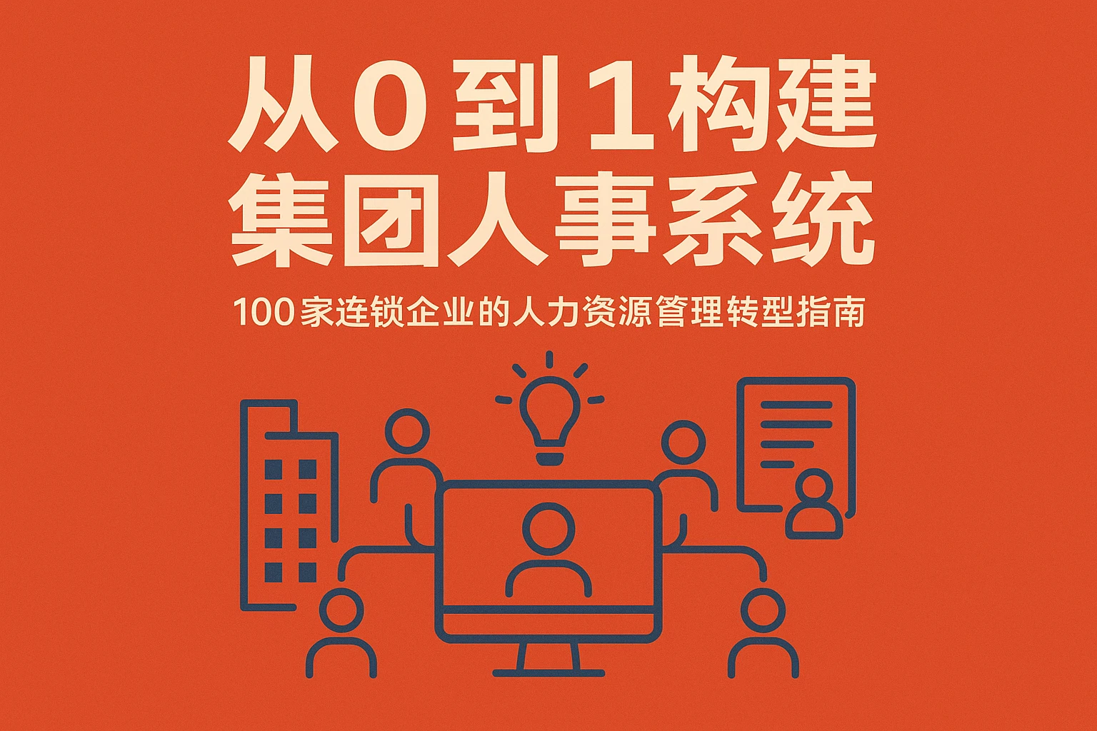 从0到1构建集团人事系统：100家连锁企业的人力资源管理转型指南