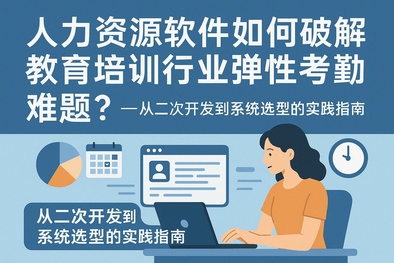 人力资源软件如何破解教育培训行业弹性考勤难题？——从二次开发到系统选型的实践指南