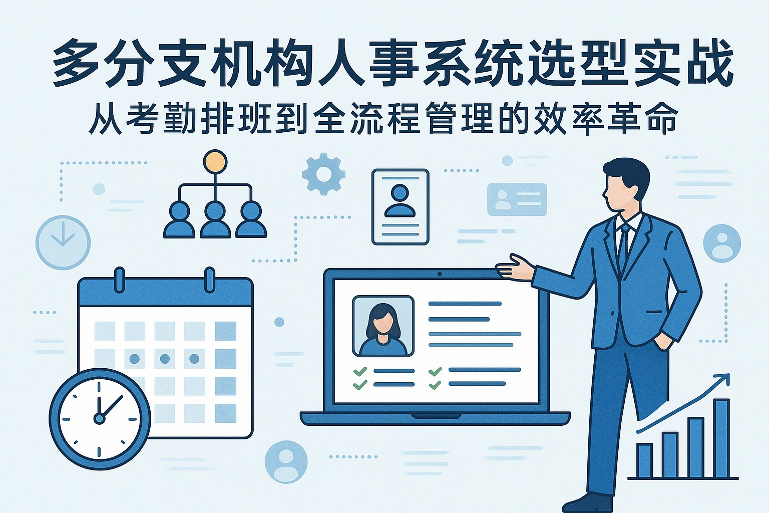 多分支机构人事系统选型实战：从考勤排班到全流程管理的效率革命