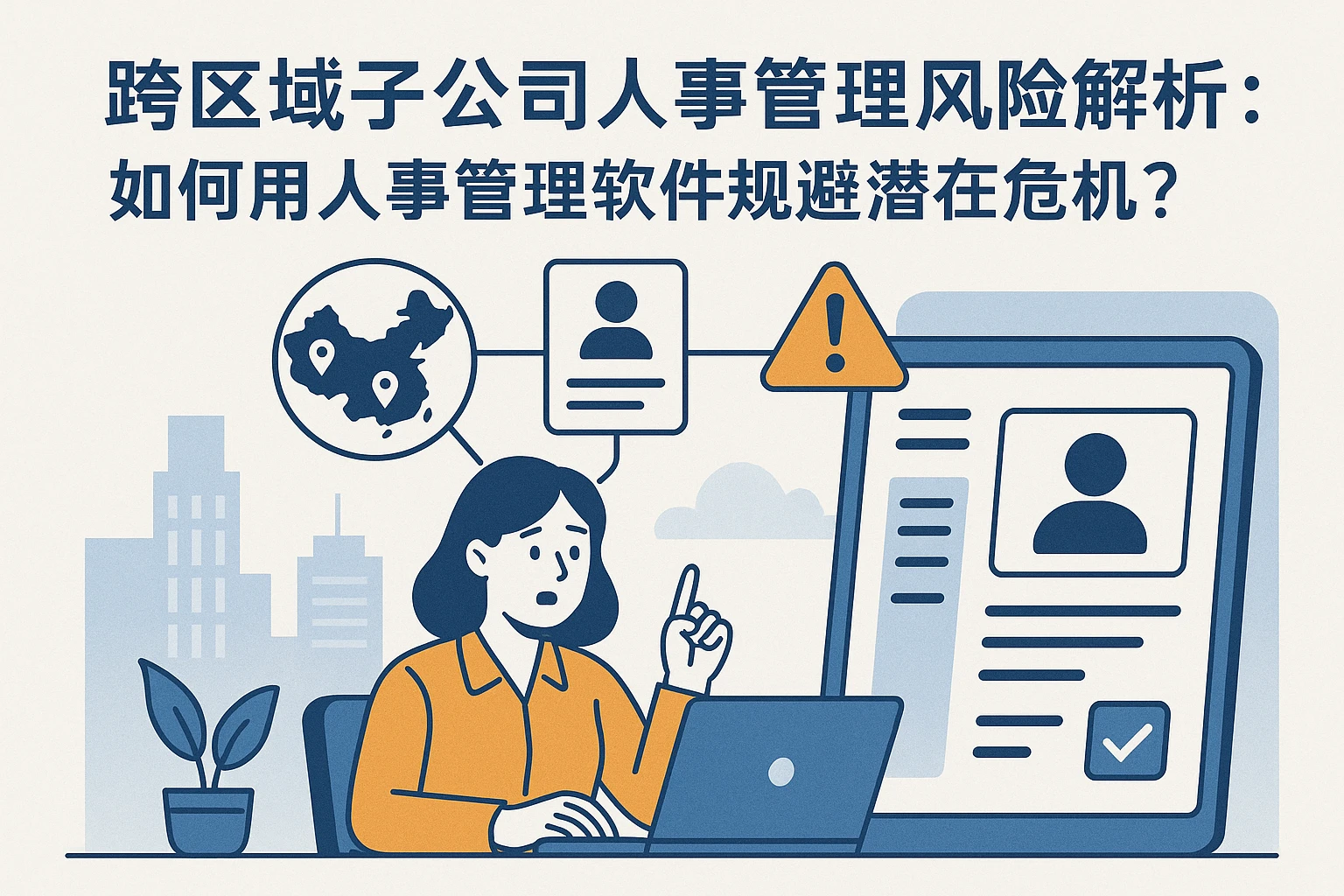 跨区域子公司人事管理风险解析：如何用人事管理软件规避潜在危机？