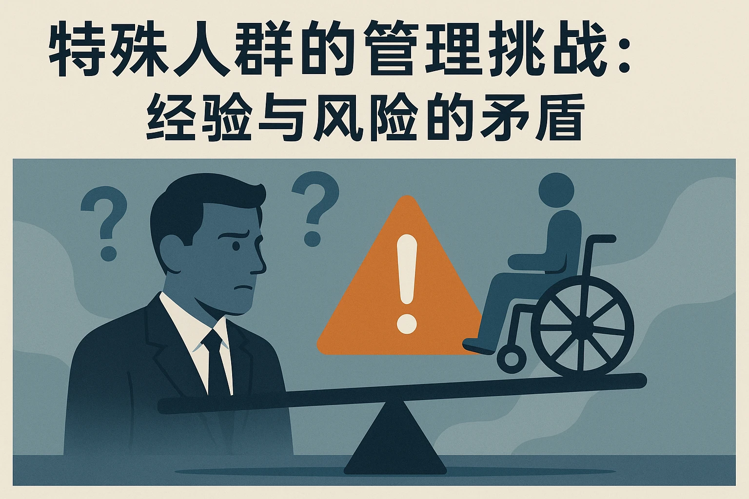 2. 特殊人群的管理挑战：经验与风险的矛盾