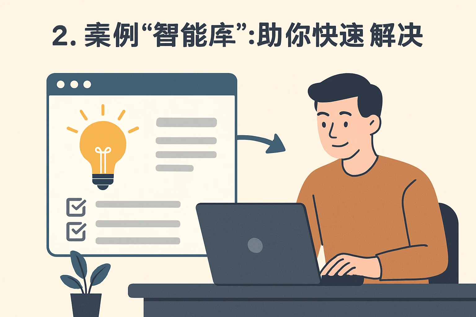 2. 案例“智能库”：帮你快速解决实际问题