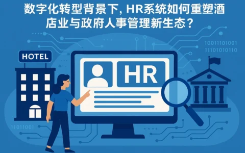 数字化转型背景下，HR系统如何重塑酒店业与政府人事管理新生态？