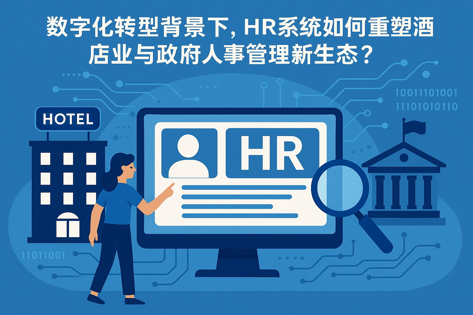 数字化转型背景下，HR系统如何重塑酒店业与政府人事管理新生态？