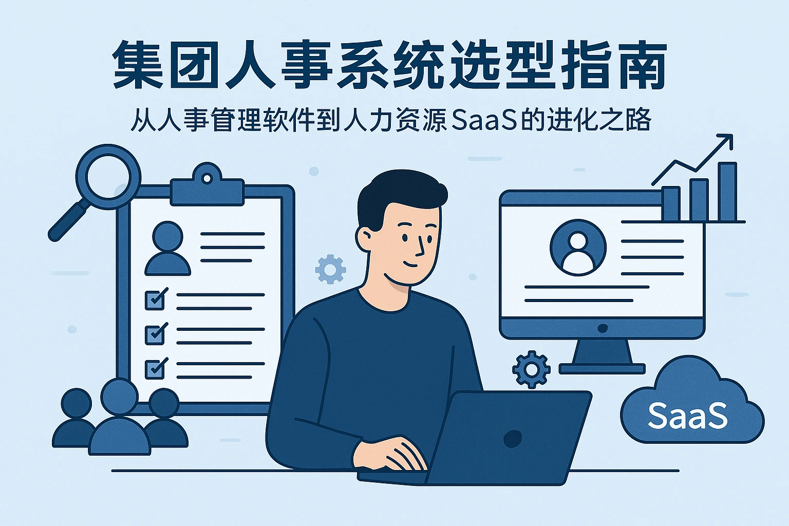 集团人事系统选型指南：从人事管理软件到人力资源SaaS的进化之路