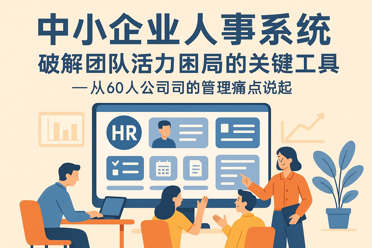 中小企业人事系统：破解团队活力困局的关键工具——从60人公司的管理痛点说起