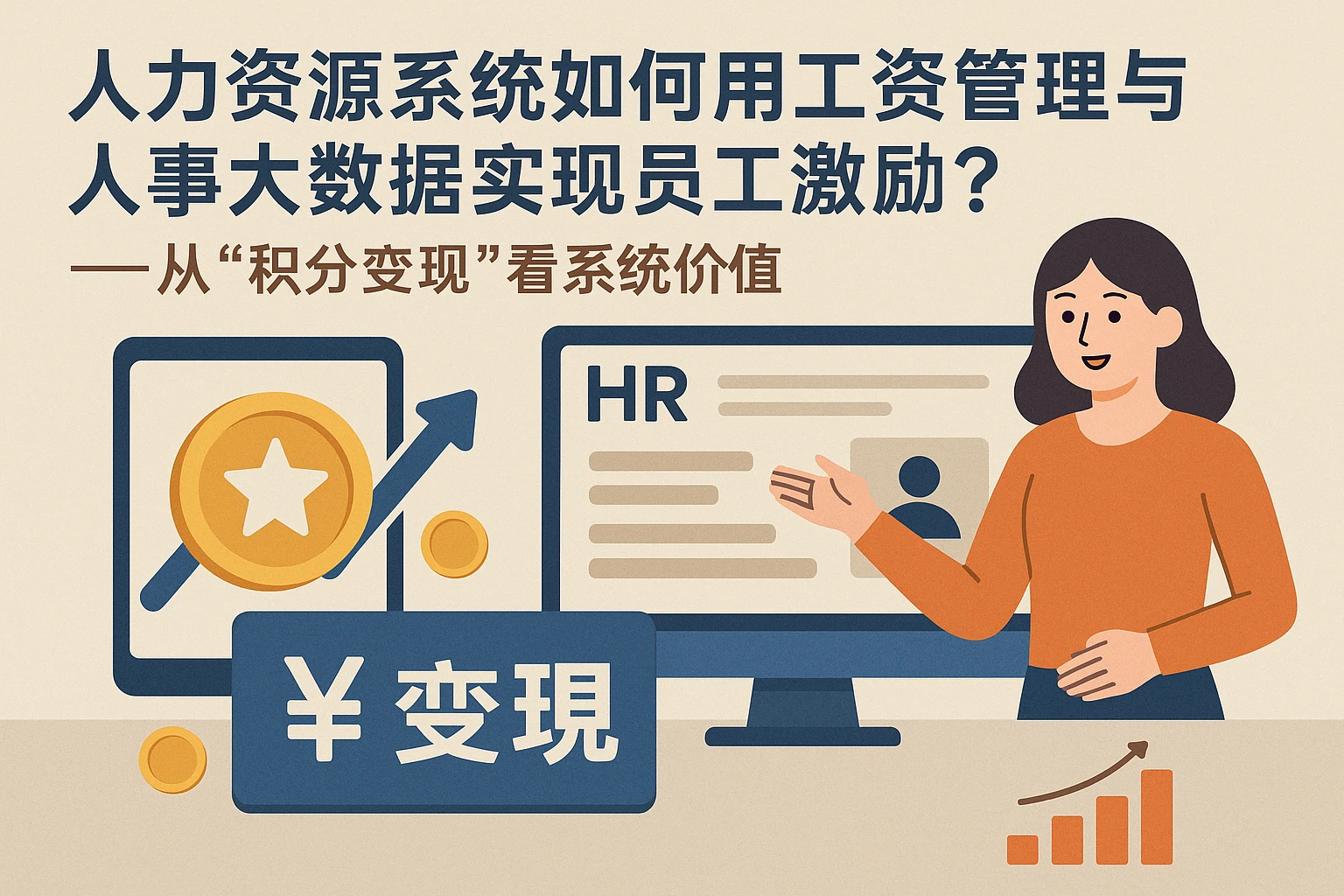 人力资源系统如何用工资管理与人事大数据实现员工激励？——从“积分变现”看系统价值