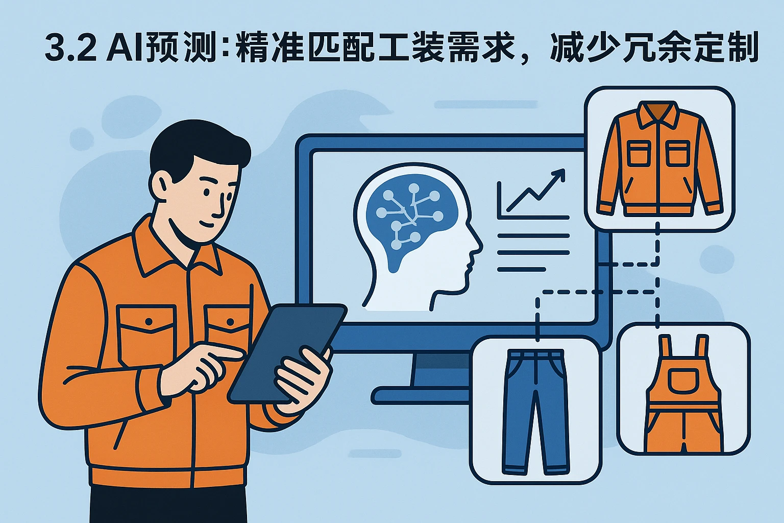 3.2 AI预测：精准匹配工装需求，减少冗余定制