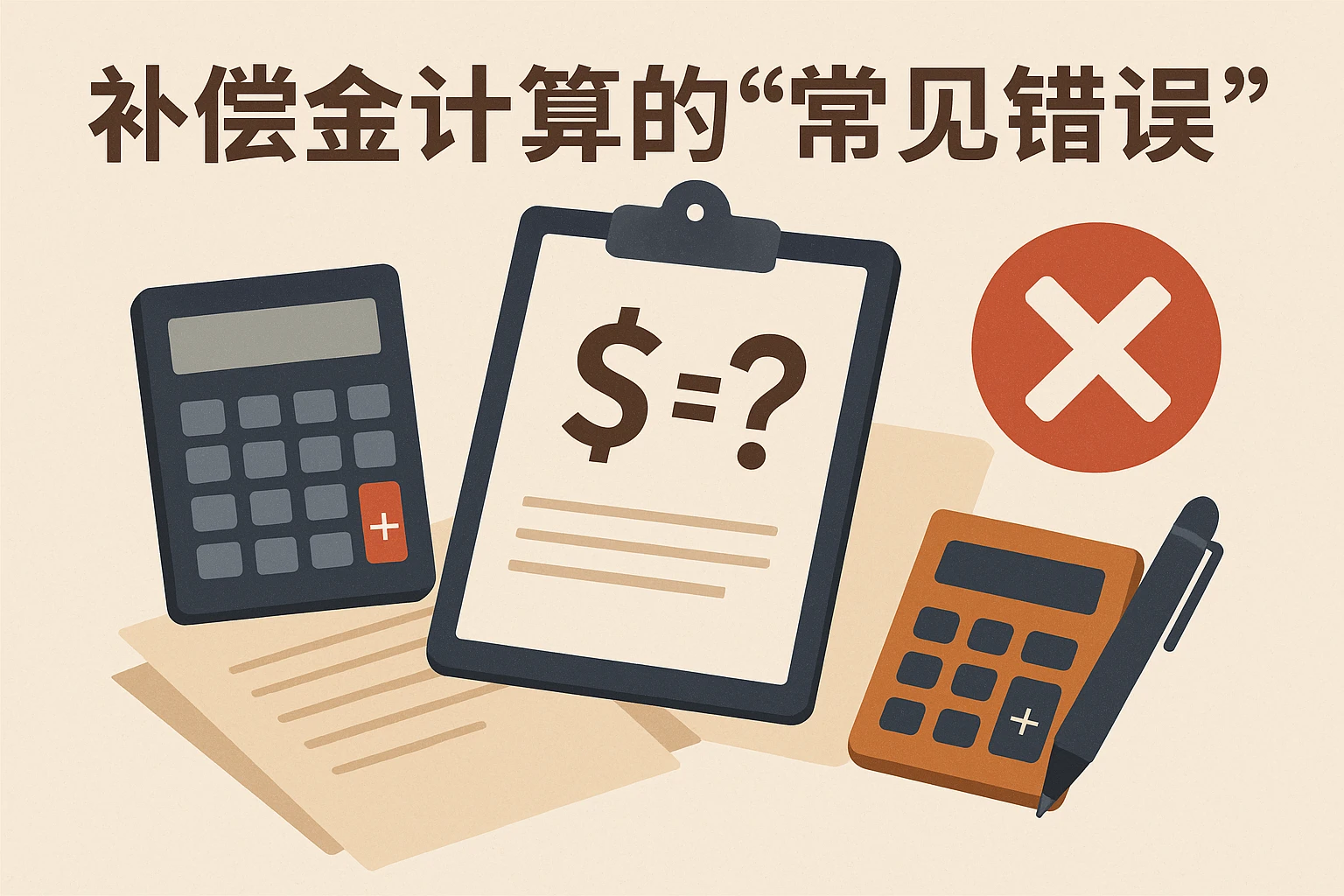 2. 补偿金计算的“常见错误”