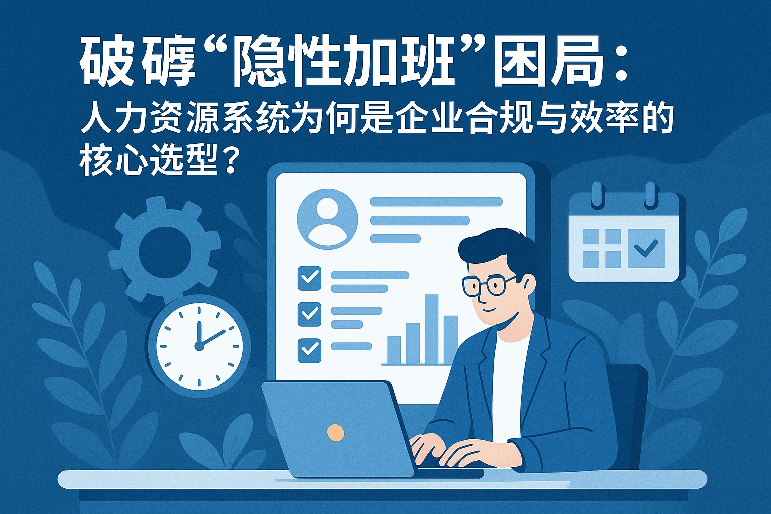 破解“隐性加班”困局：人力资源系统为何是企业合规与效率的核心选型？