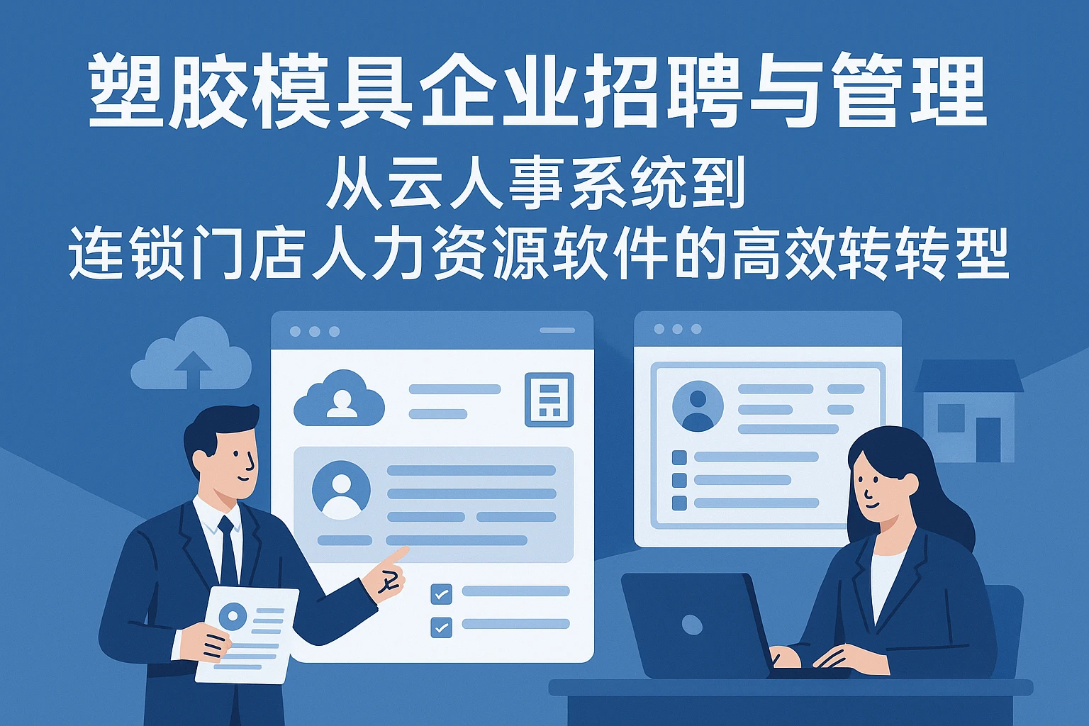塑胶模具企业招聘与管理破局：从云人事系统到连锁门店人力资源软件的高效转型
