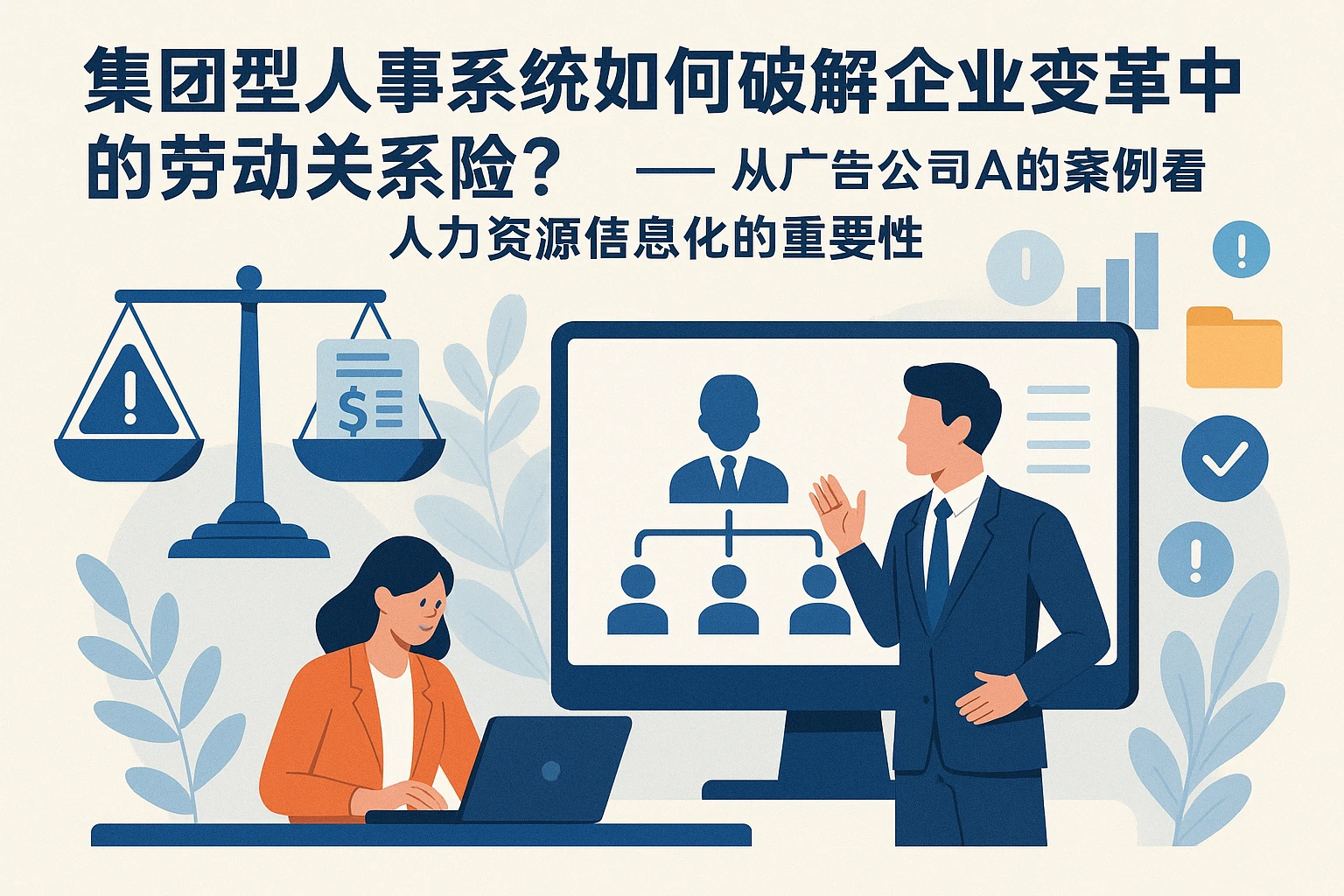 集团型人事系统如何破解企业变革中的劳动关系风险?——从广告公司A的案例看人力资源信息化的重要性