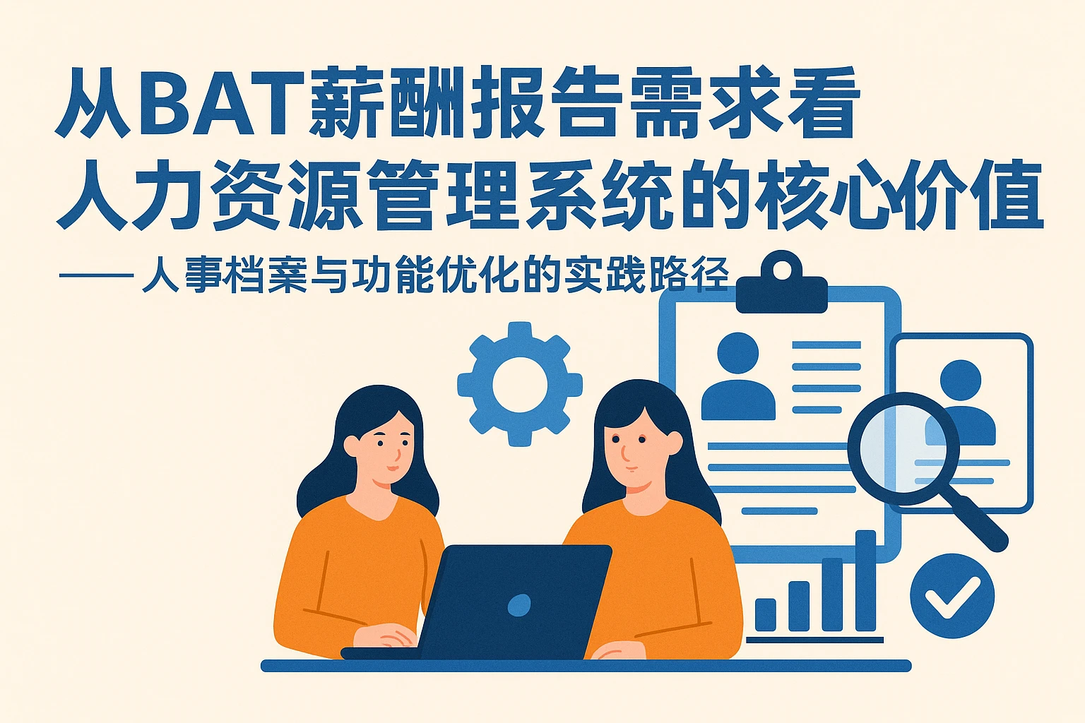 从BAT薪酬报告需求看人力资源管理系统的核心价值——人事档案与功能优化的实践路径