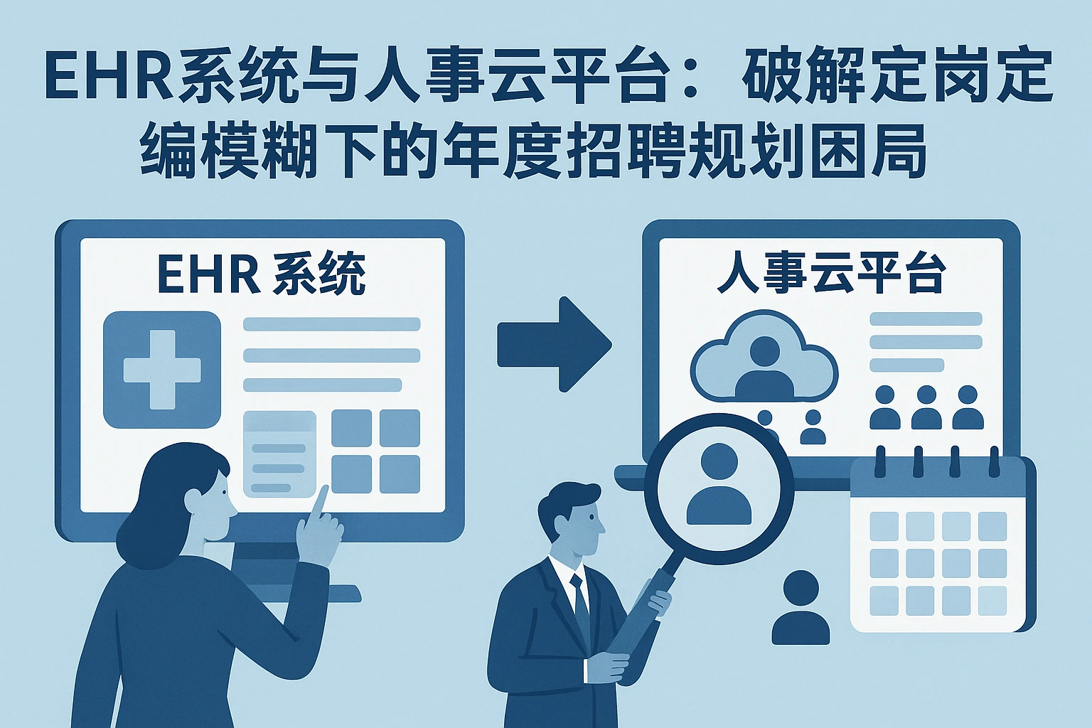 EHR系统与人事云平台：破解定岗定编模糊下的年度招聘规划困局