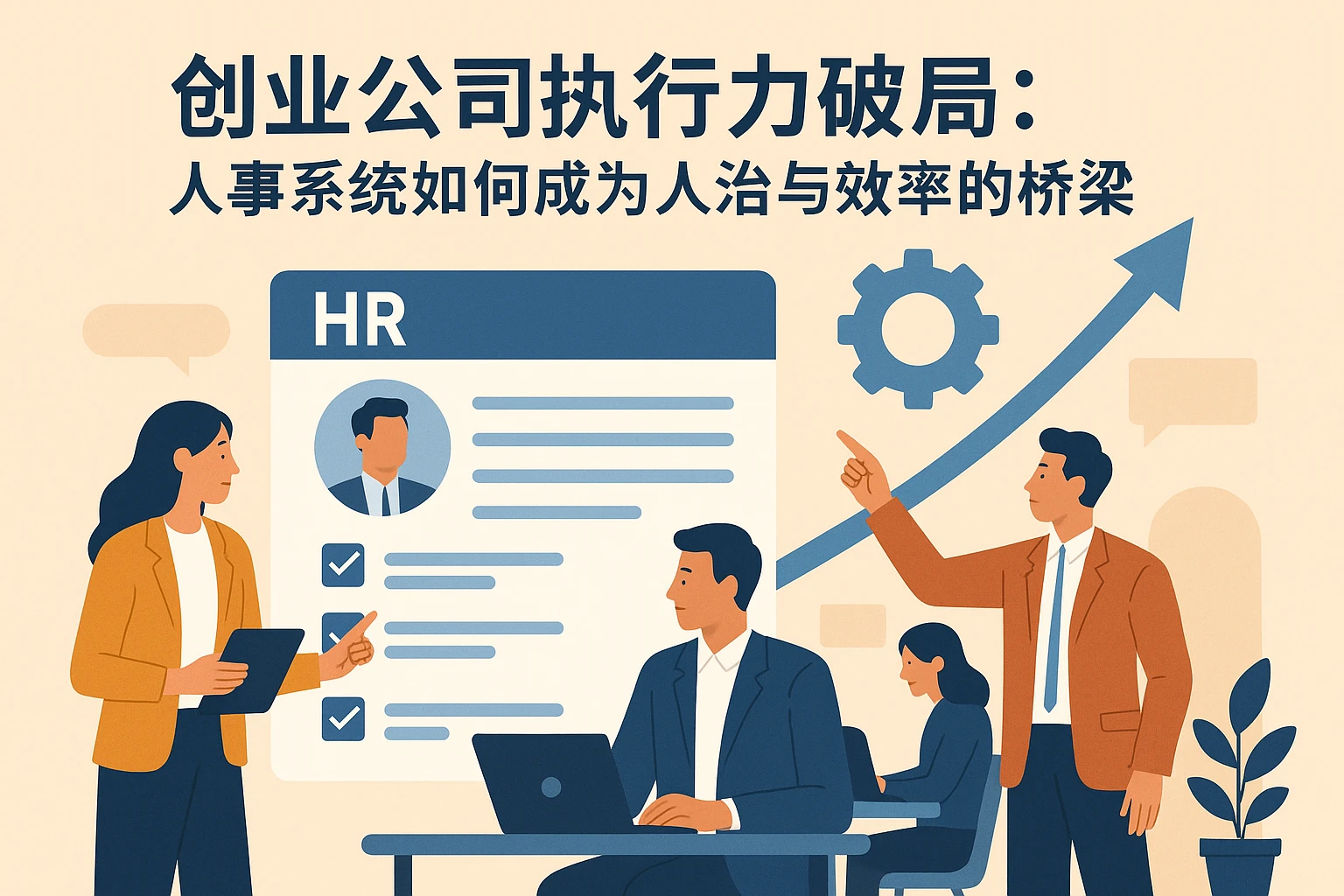 创业公司执行力破局：人事系统如何成为人治与效率的桥梁