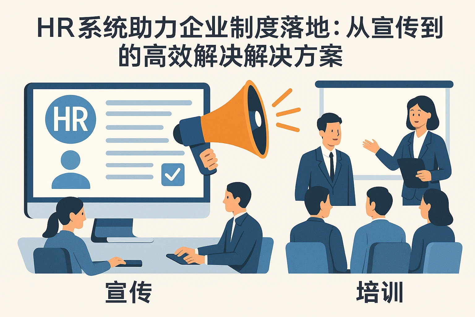 HR系统助力企业制度落地：从宣传到培训的高效解决方案