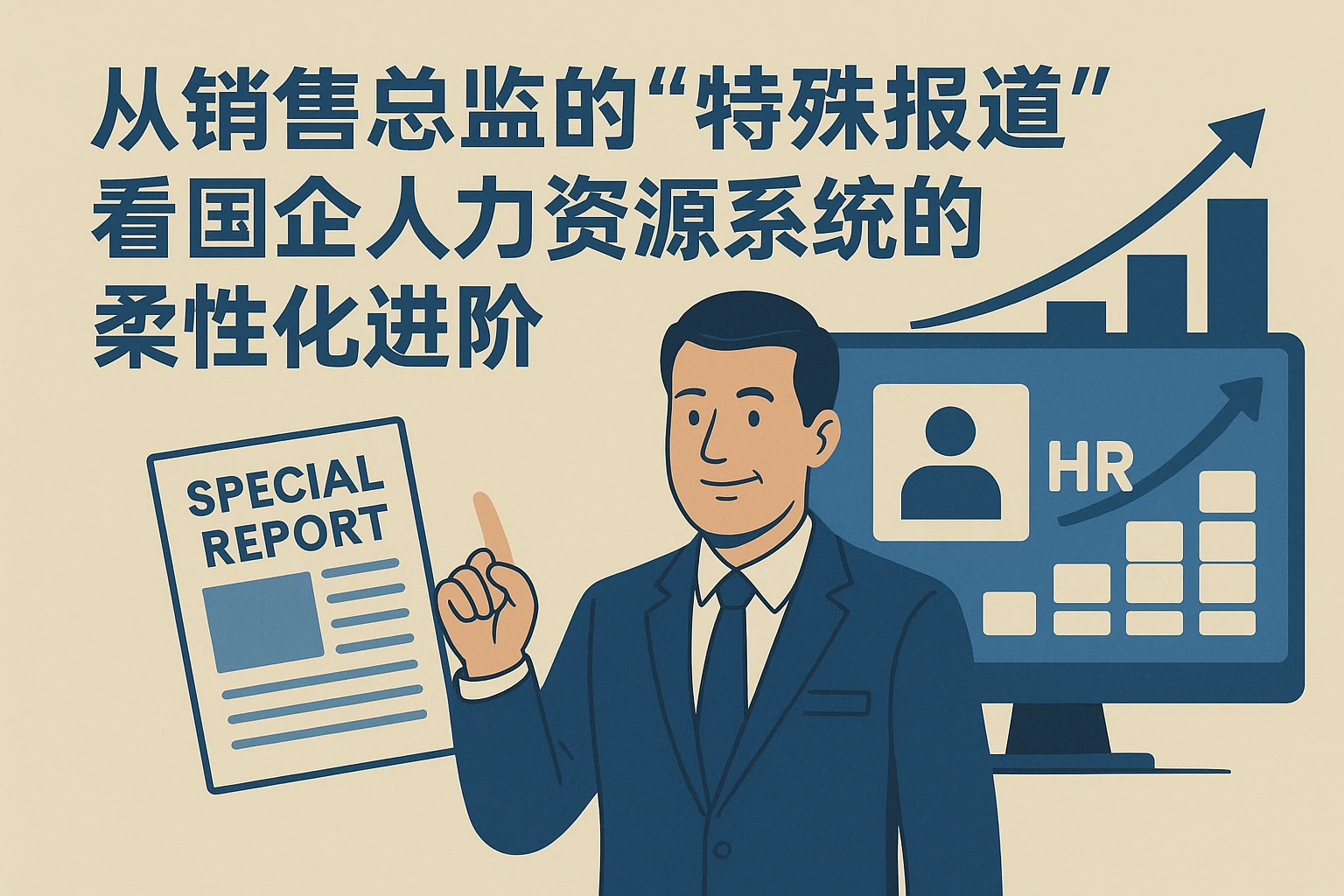 从销售总监的“特殊报道”看国企人力资源系统的柔性化进阶