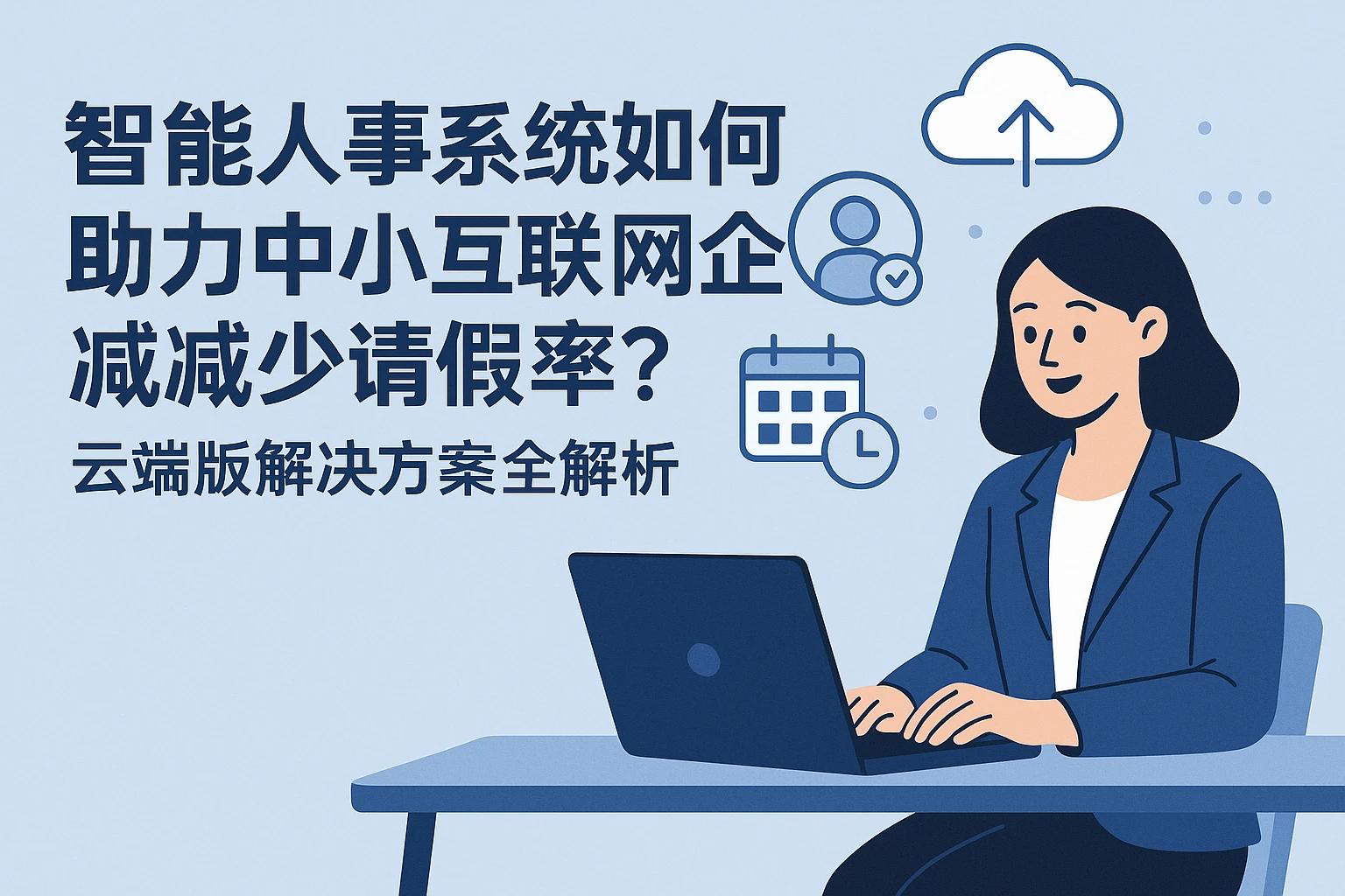 智能人事系统如何助力中小互联网企业减少请假率？云端版解决方案全解析
