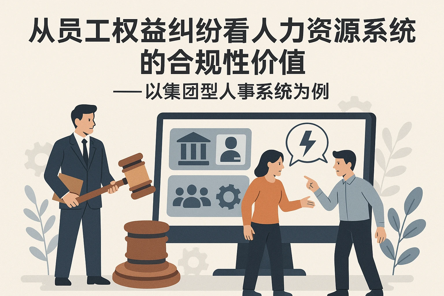 从员工权益纠纷看人力资源系统的合规性价值——以集团型人事系统为例