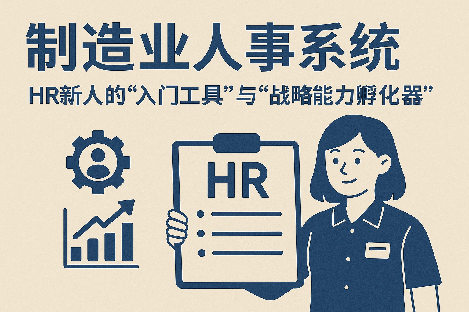 制造业人事系统：HR新人的“入门工具”与“战略能力孵化器”
