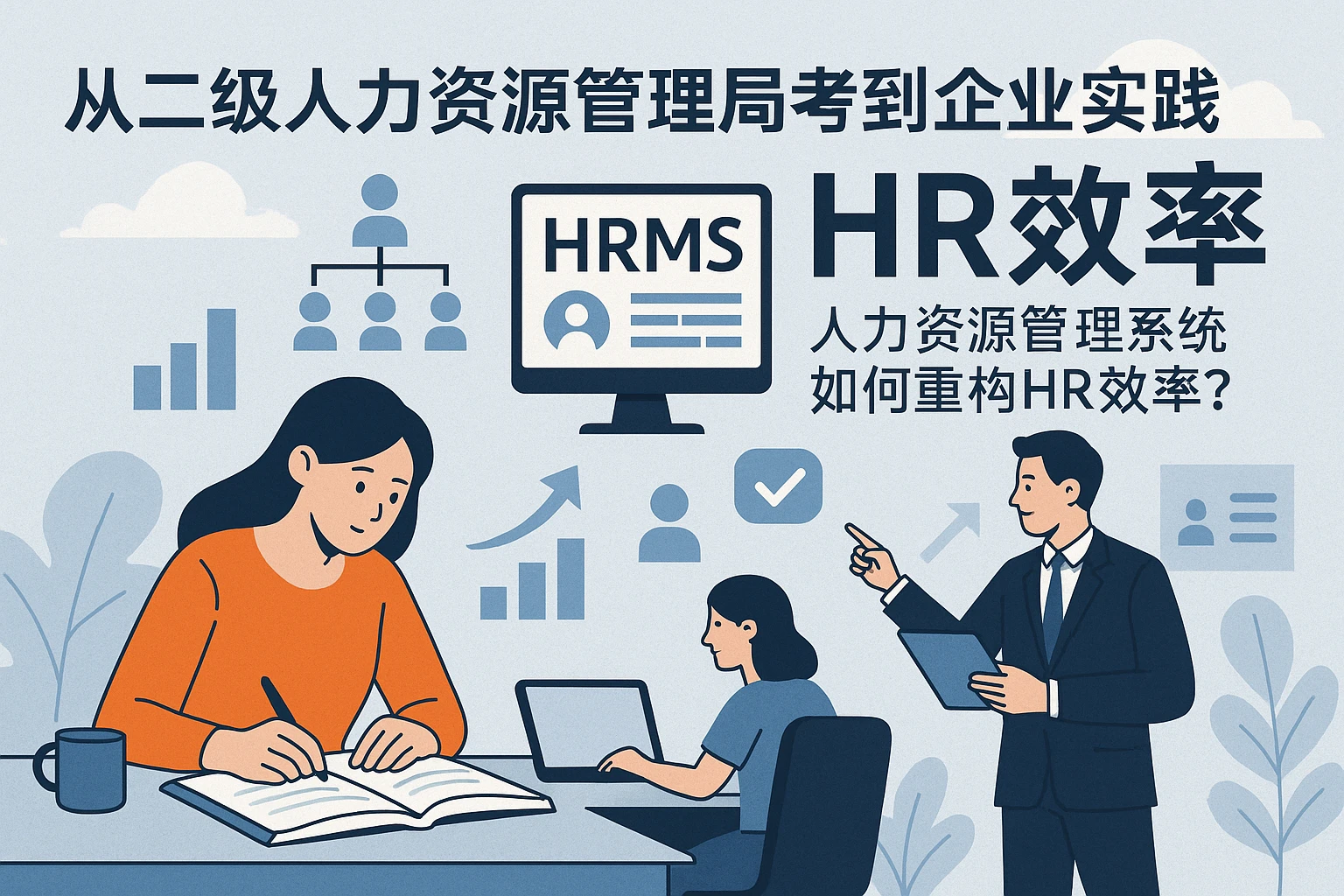 从二级人力资源管理师备考到企业实践：人力资源管理系统如何重构HR效率？