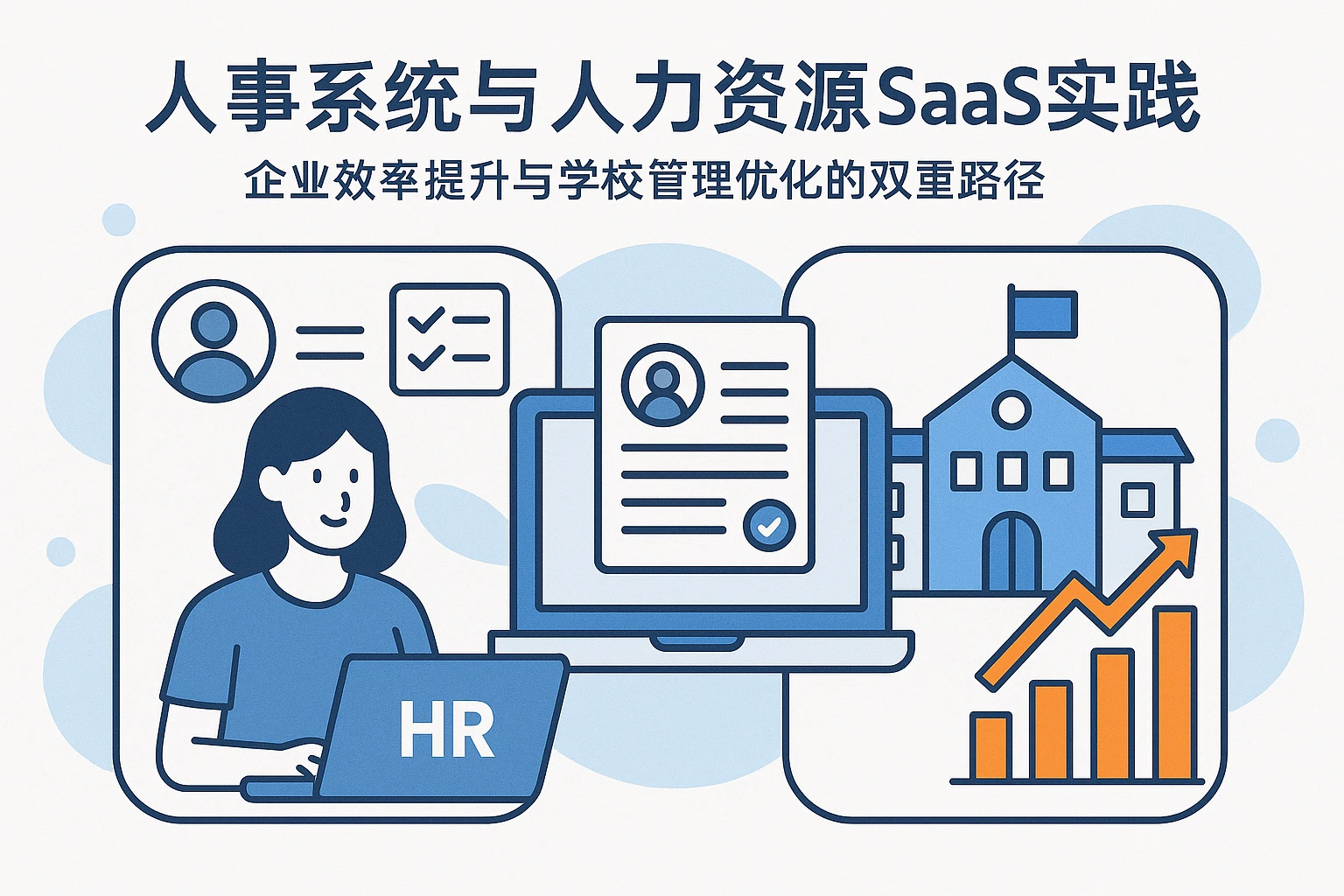 人事系统与人力资源SaaS实践：企业效率提升与学校管理优化的双重路径