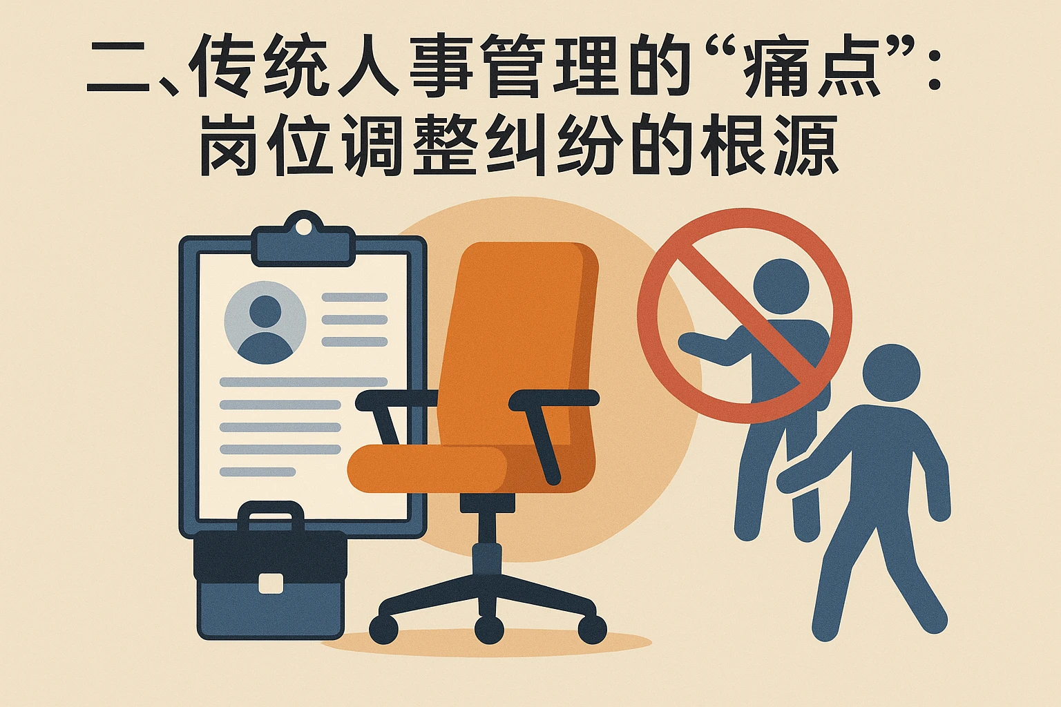 二、传统人事管理的“痛点”：岗位调整纠纷的根源