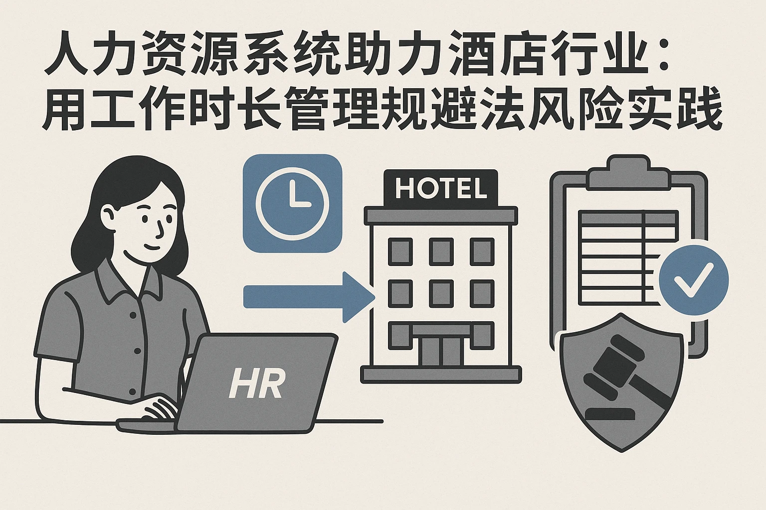 人力资源系统助力酒店行业：用工作时长管理规避法律风险的实践路径