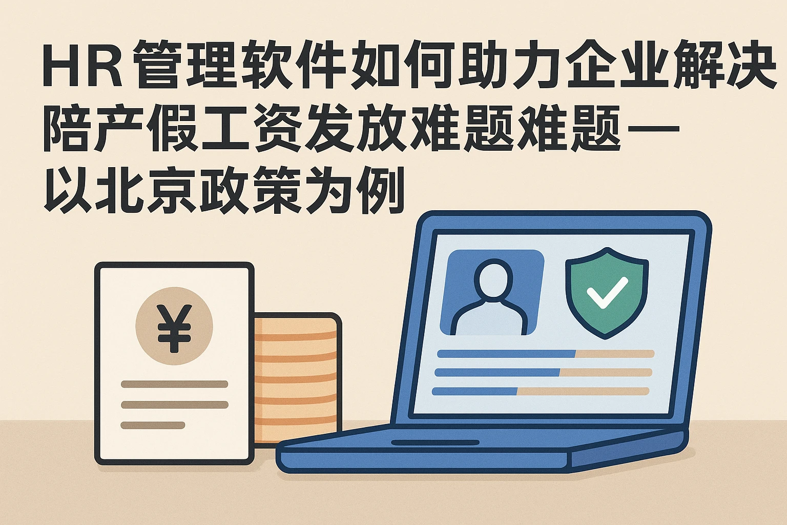 HR管理软件如何助力企业解决陪产假工资发放难题——以北京政策为例