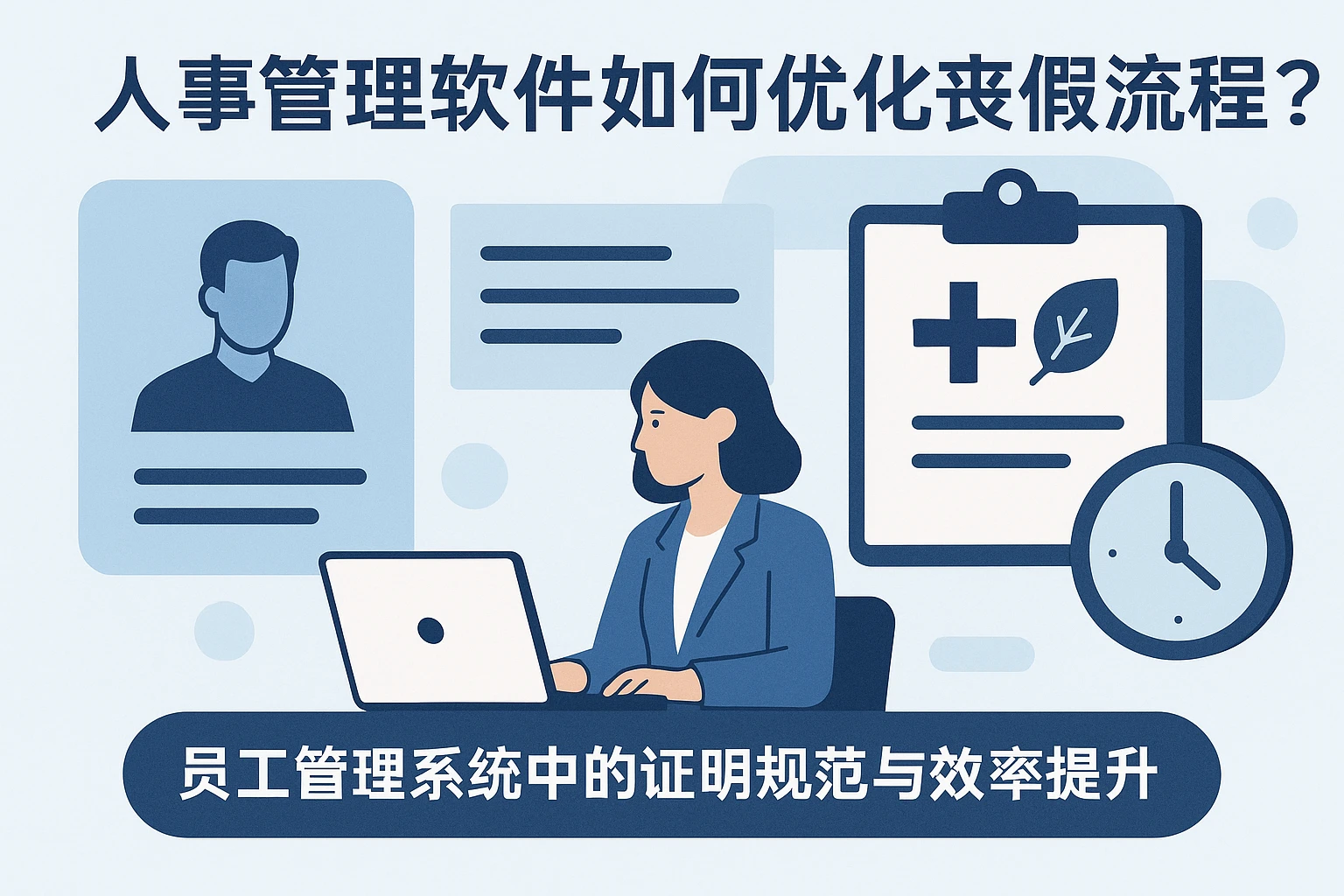 人事管理软件如何优化丧假流程？员工管理系统中的证明规范与效率提升