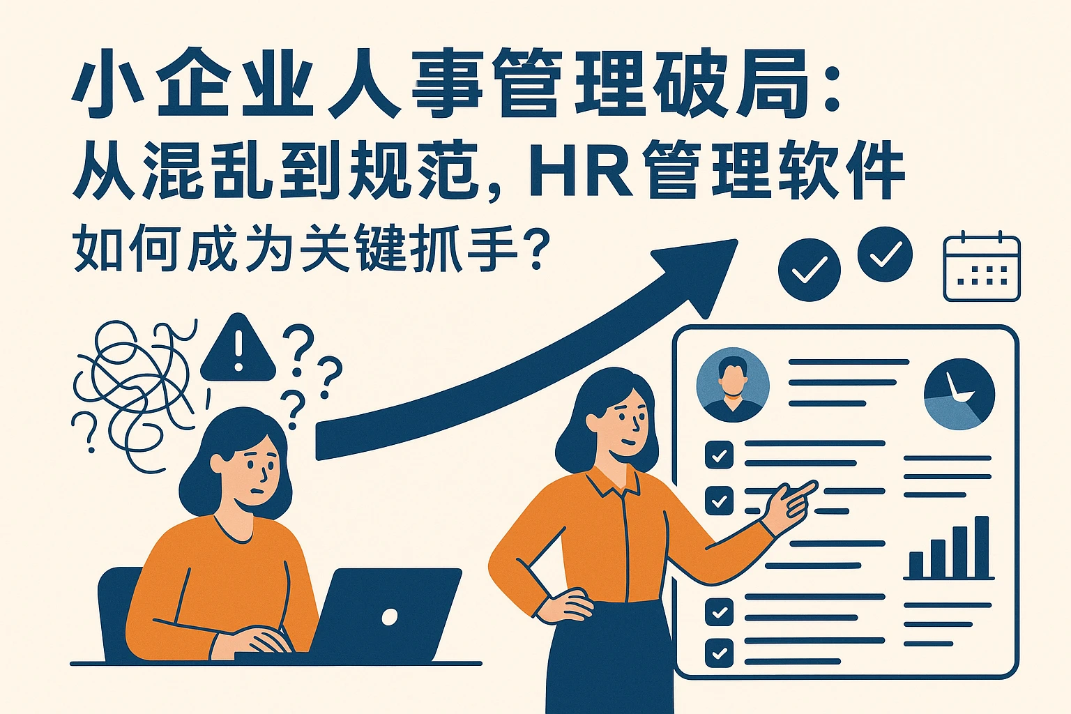 小企业人事管理破局：从混乱到规范，HR管理软件如何成为关键抓手？