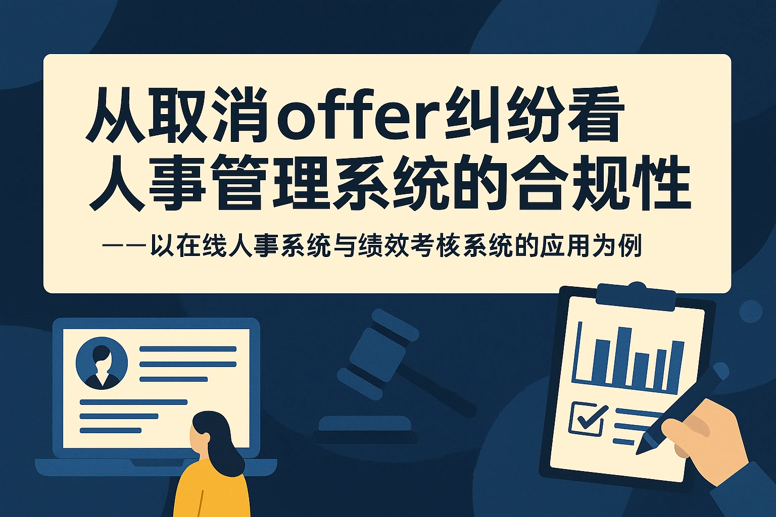 从取消offer纠纷看人事管理系统的合规性价值——以在线人事系统与绩效考核系统的应用为例