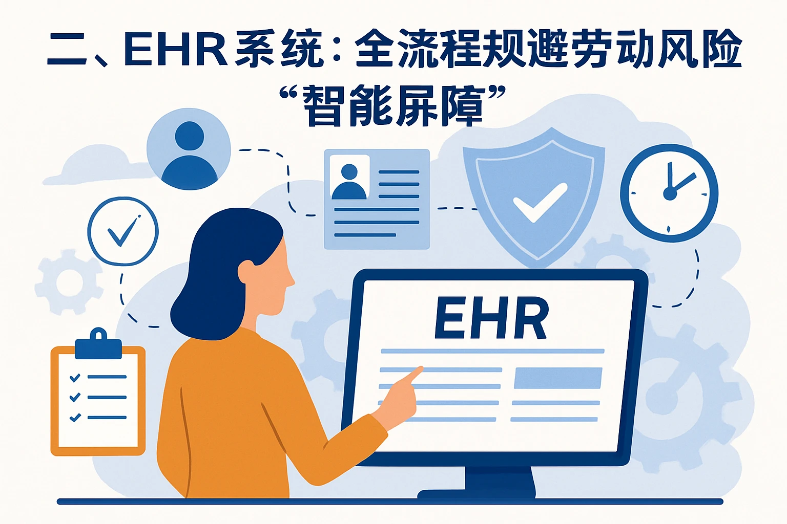 二、EHR系统：全流程规避劳动风险的“智能屏障”