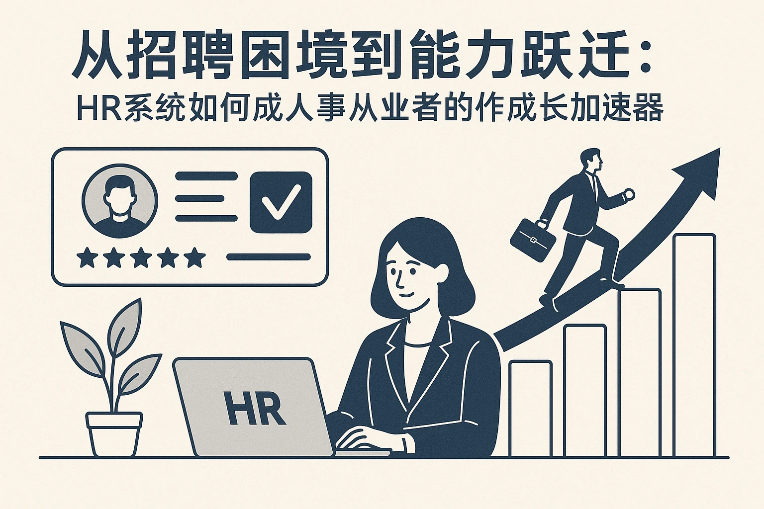 从招聘困境到能力跃迁：HR系统如何成为人事从业者的成长加速器