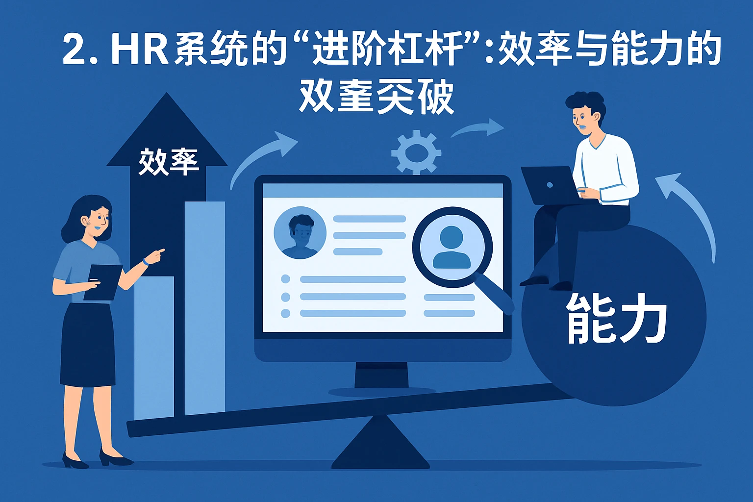 2. HR系统的“进阶杠杆”：效率与能力的双重突破